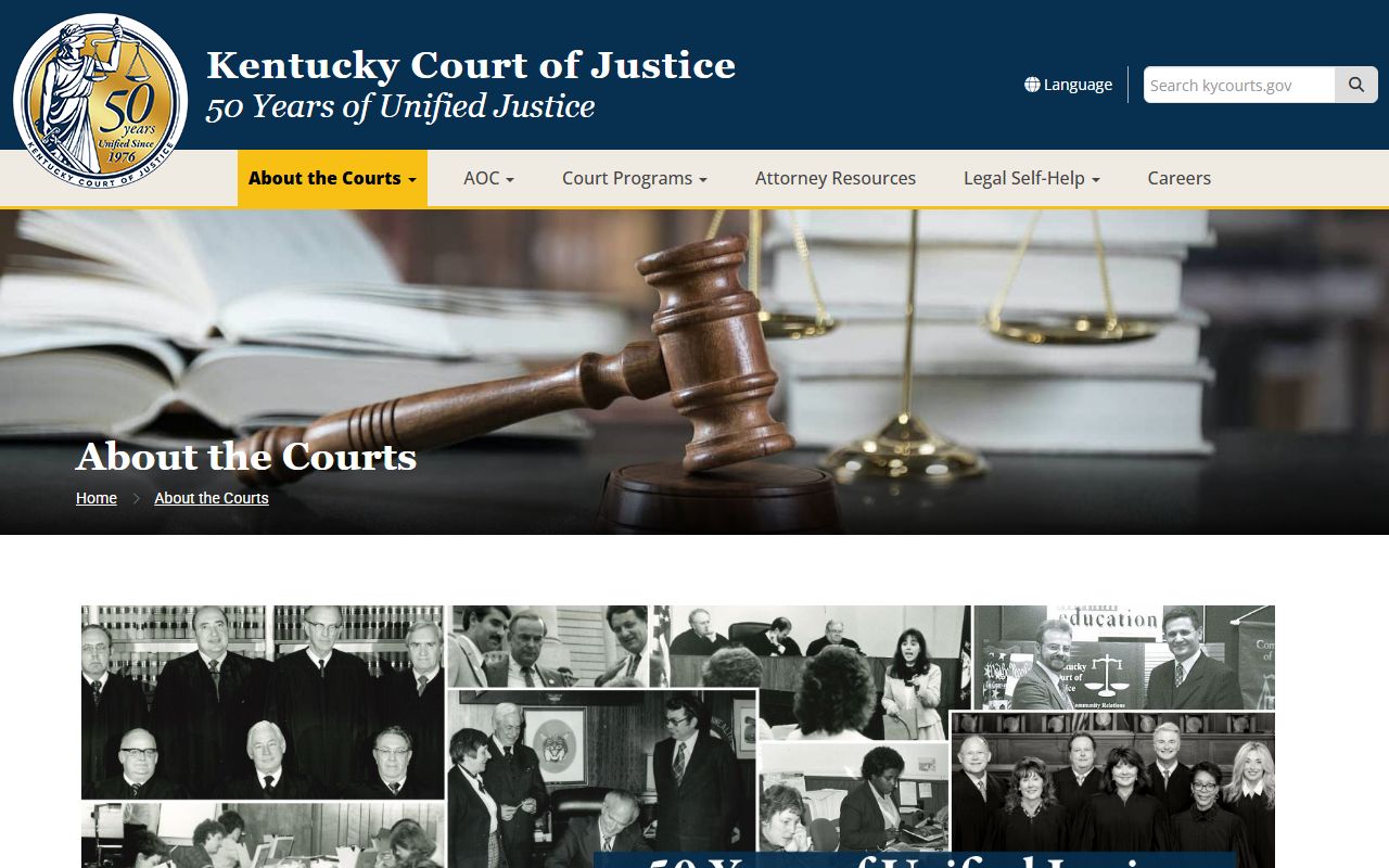 Johnson County court records Kentucky court structure overview