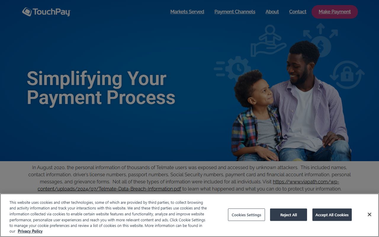Johnson County inmate records TouchPay deposit portal