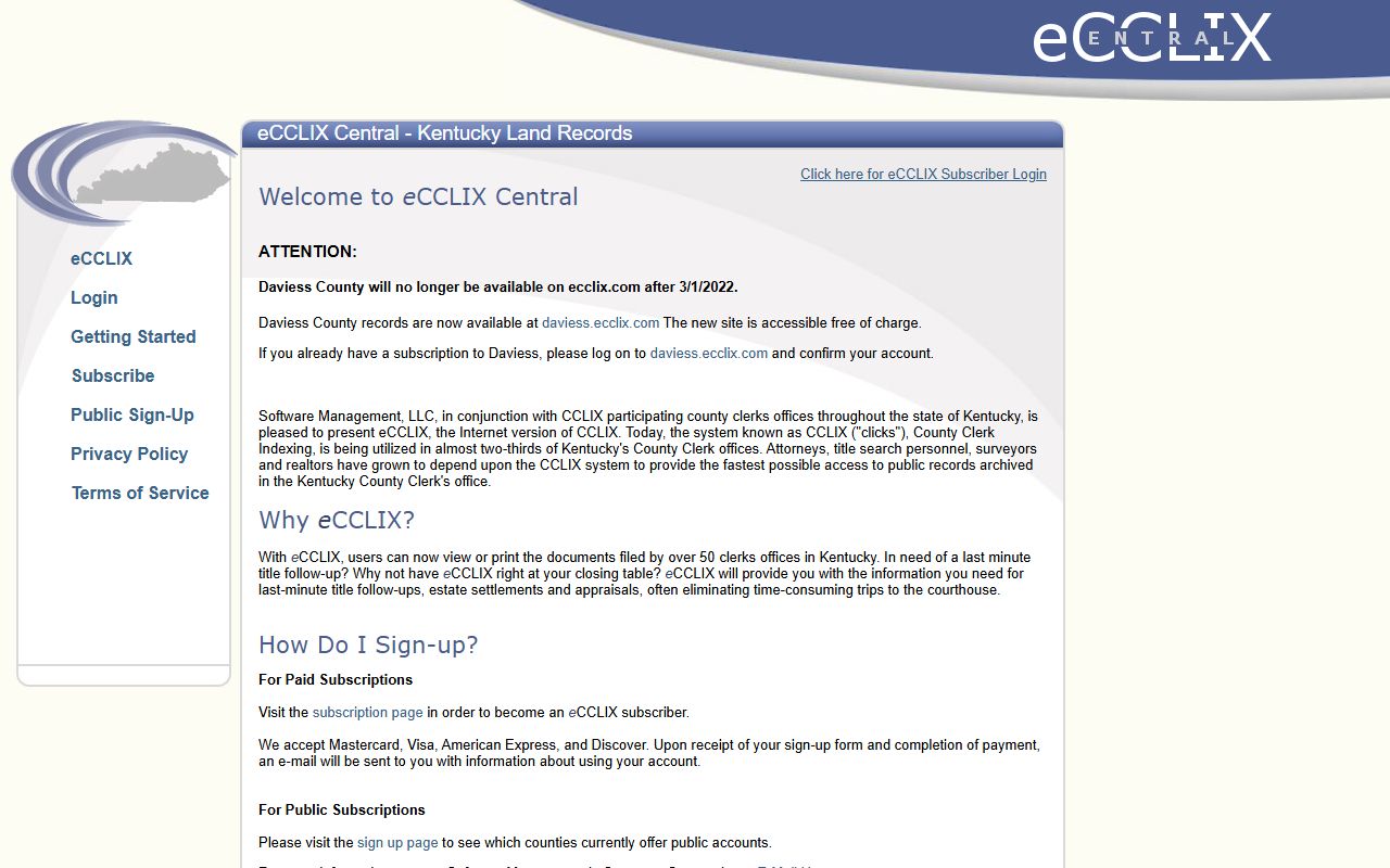 Johnson County marriage records eCCLIX access source